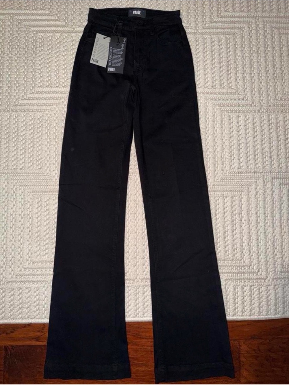PAIGE Black High-Rise Jeans